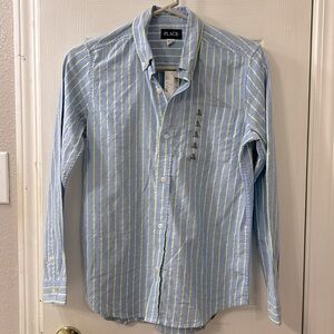 The Children’s Place button up plaid shirt